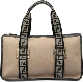 Fendi 2000-2010 Canvas handbag - Brown