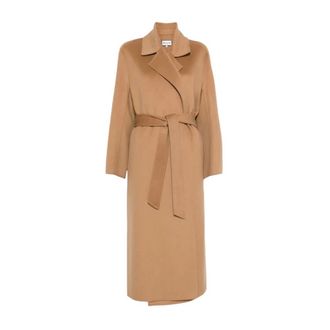 Paul & Joe Dames, Mantels, Beige, Maat: XS Wol