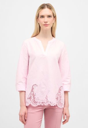 Eterna Schlupfbluse ETERNA LOOSE FIT, Damen, Gr. 36, rosa, 100% Baumwolle, Blusen Schlupfbluse