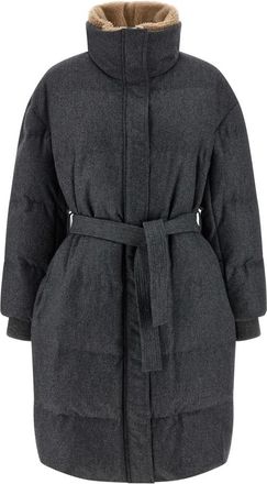 Brunello Cucinelli Mujer, Chaquetas, Gris, Talla: M