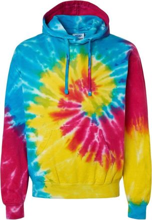 Colortone Tie-Dyed Hooded Sweatshirt