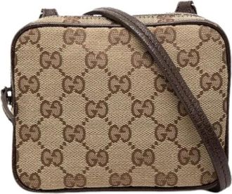 Gucci Pre-owned Cross Body Bags, female, Beige, Size: ONE SIZE Pre-owned Crossbody Bag