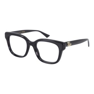 Gucci Glasses, unisex, Black, 51 MM, Handbag Inspired Squared Optical Frame