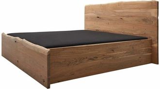 Massivmoebel24 PURE ACACIA 301 Letto matrimoniale in legno di acacia - laccato / natur 140x200