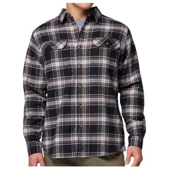 Columbia Flare Gun Stretch Flannel Hemd f&uuml;r Herren | grau/schwarz