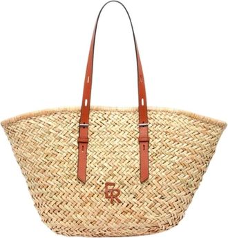 Etrier Shetland Tote - Dames - Tassen - Bruin - Maat: ONE Size Leer
