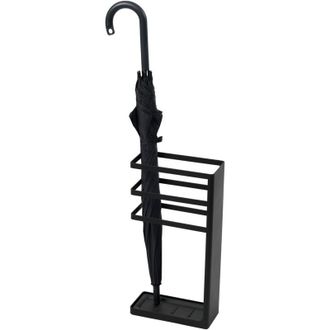 Yamazaki Tableware Layer - Portaombrelli, colore: Nero