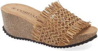 Cordani Mattina Fringe Platform Sandal in Camel at Nordstrom, Size 5.5Us