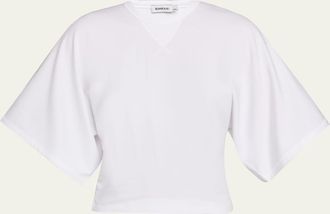 SIMKHAI Amara Kimono-Sleeve Tee