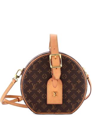 Louis Vuitton Petite Boite Chapeau Bag Monogram Canvas crossbody bag - Brown