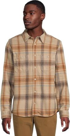 Mountain Hardwear Plushertm Long Sleeve Flannel Mens Clothing Badlands Wyoming Plaid : 2XL, Cotton