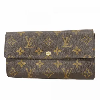Louis Vuitton Brown Long Wallet (Bi-Fold) (Pre-Owned)