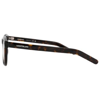 Montblanc MB0229O30013543002 Tortoiseshell Acetate Eyeglasses - Brown