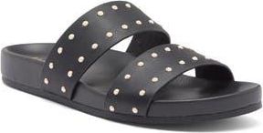 Abound Arleth Faux Pearl Slide Sandal in Black at Nordstrom Rack, Size 8.5