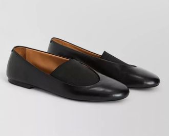 Jil Sander leather ballerina flats