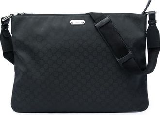 Gucci Pre-owned Gucci GG Nylon Crossbody Unisex 1KR7UU0R59K9XUTU