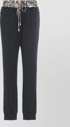 Just Cavalli soft fabric jogger style trousers