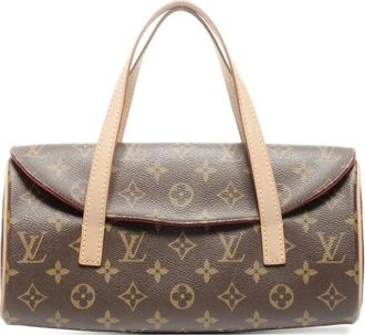 Louis Vuitton 2008 Sonatine Monogram top-handle handbag - Bruin