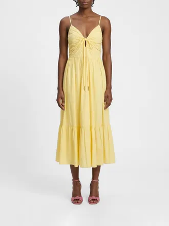 Michael Kors Organic Cotton Midi Dress