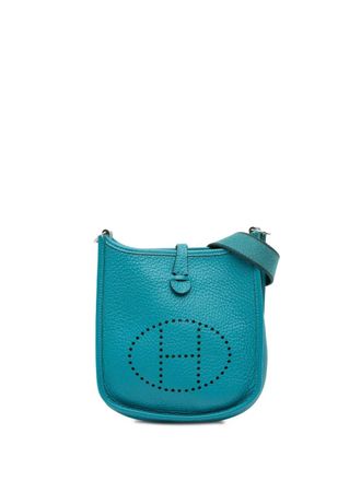 Herm&egrave;s 2014 Clemence Evelyne TPM crossbodytas - Blauw