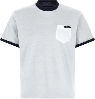 Prada Multicolor Cotton Mens T-Shirt