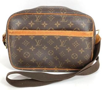 Louis Vuitton Borsa a spalla Pre-owned in tela - - Pre-owned - Donna - Marrone - ONE SIZE