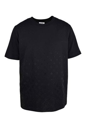 Casablanca T-shirt met monogram Zwart
