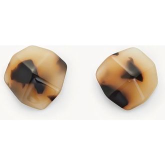 Machete Jewelry Mini Sculpture Studs in Blonde Tortoise at Nordstrom