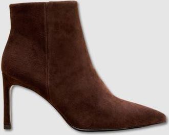 Mi-Mai Noura Pointed Toe Ankle Boot in Chocolate at Nordstrom, Size 10