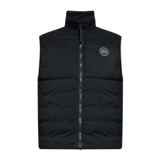 Canada Goose Vests, male, Black, Size: XL Lodge Down Vest