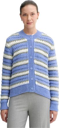 Marc O'Polo Gemengde Wol Vest - Dames - Truien - Veelkleurig - Maat: S Wol