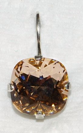 Mariana Womens Natural Stones Earrings In Amber