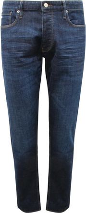 Armani Heren, Jeans, Blauw, Maat: W38 Denim