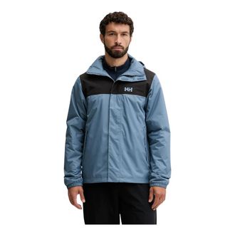 Helly Hansen Vancouver Insulated Rain Jacket - Heren - Regenjassen - Blauw - M - Fitness