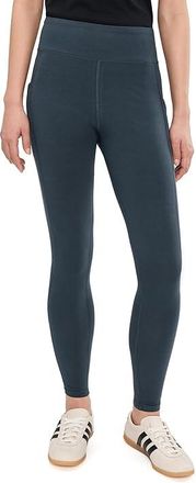 Pact On The Go-To Pocket Leggings Womens Casual Pants Steel Blue : XL, Cotton/Elastane