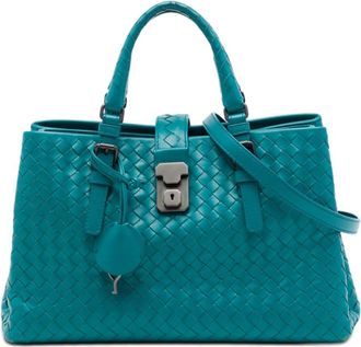 Bottega Veneta Pre-owned Bottega Veneta Small Nappa Intrecciato Roma Satchel Ladies M2WGQWPZ38EK5WDN