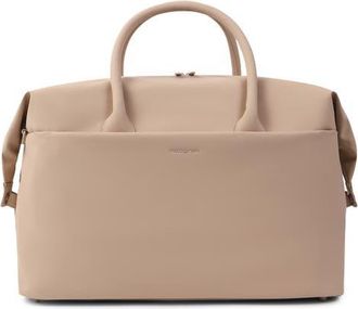 Hedgren Nostos Matte Weekend Travel Bag in Sahara at Nordstrom