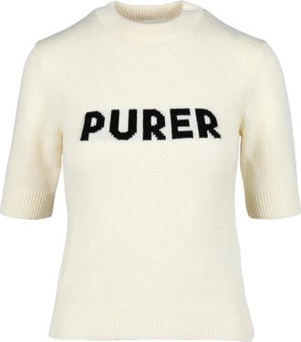 Sportmax Truien & Vesten, Dames, Beige, S, Wol, Maglia