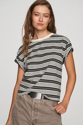 Rag & Bone Kelly 100% Cotton Boxy Tee