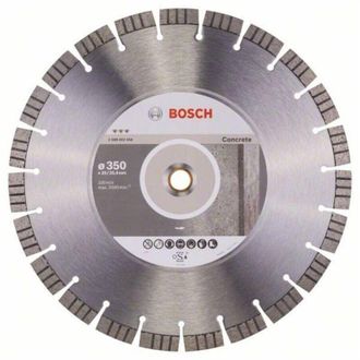 Bosch Disco De Corte De Diamante Bestconcrete: 350x20/254x32x1514 2608602658