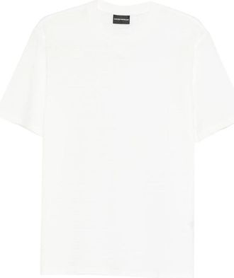 Emporio Armani Logo-pattern T-shirt