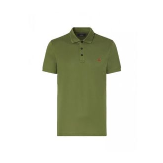 Peuterey Polo Shirts, male, Green, Size: 3XL Mezzola 02 Polo