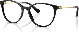 Dolce & Gabbana Dg 3363 501 Optical Frame - Dames - Brillen - Zwart - 54 MM - Accessoires