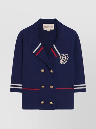 Valentino wool double-breasted coat