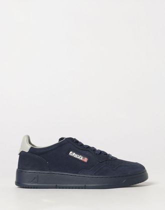 Autry Sneakers Medalist Low in pelle di vitello liscia con punta traforata