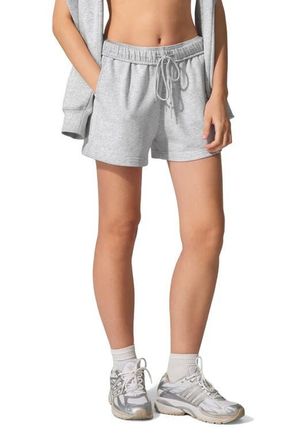 LilySilk Porchlight Lounge Shorts in Heather-Grey at Nordstrom, Size X-Small