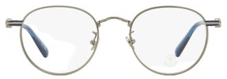 Moncler ML5204H Oval Metal Eyeglasses - Ruthenium