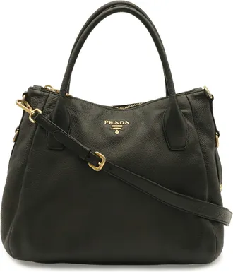 Prada Black Nero Shoulder Bag Tote Bag (Pre-Owned)