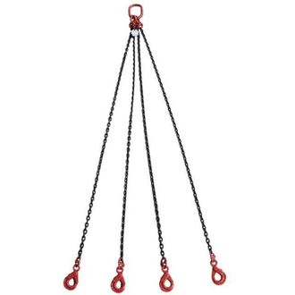 cofan Cofan - Pulpo Cadena 8mm. G&ordm;80 4rx3m, Pulpos De Cadena Para Elevaci&oacute;n Compuestos De 4 Ramales En Grado 80