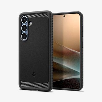 Spigen Funda Spigen Rugged Armor Mag Magsafe Para Samsung Galaxy S25 Negro Mate 202444278